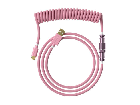 Coiled Keyboard Cable | 5-Pin Aviator Connector - Ranked