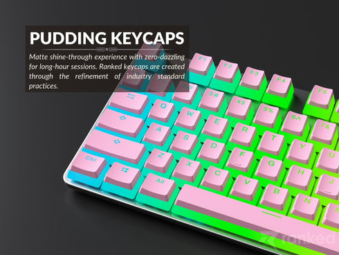 Pudding Keycaps v2 (145 Keys ) - Ranked