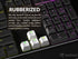 Rubberized TPR Keycaps - 23 Keys - Ranked