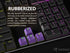 Rubberized TPR Keycaps - 23 Keys - Ranked